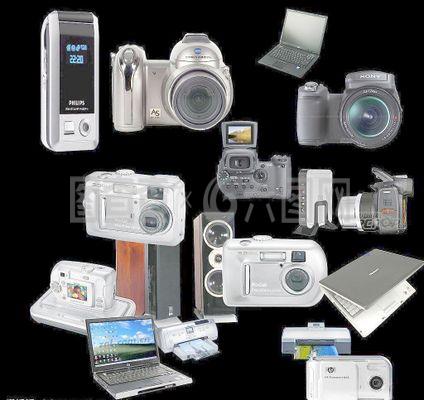 电子产品 图像中的科技魅力与消费文化